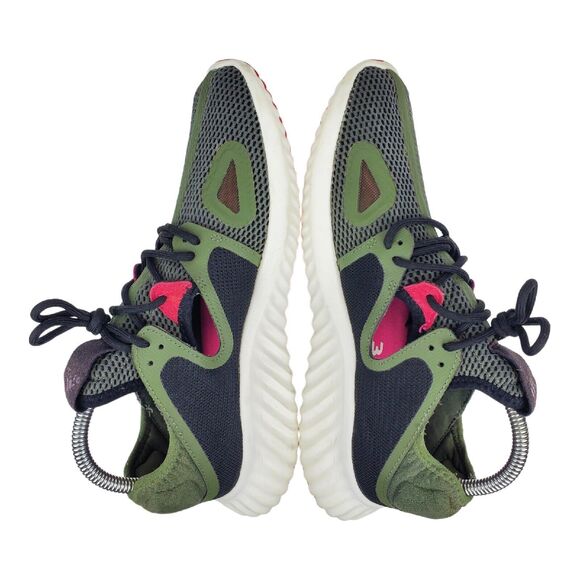 ADIDAS Shoes RUN LUX CLIMA Womens Size 9 Green White Running Sneaker AC8174 - Picture 6 of 12